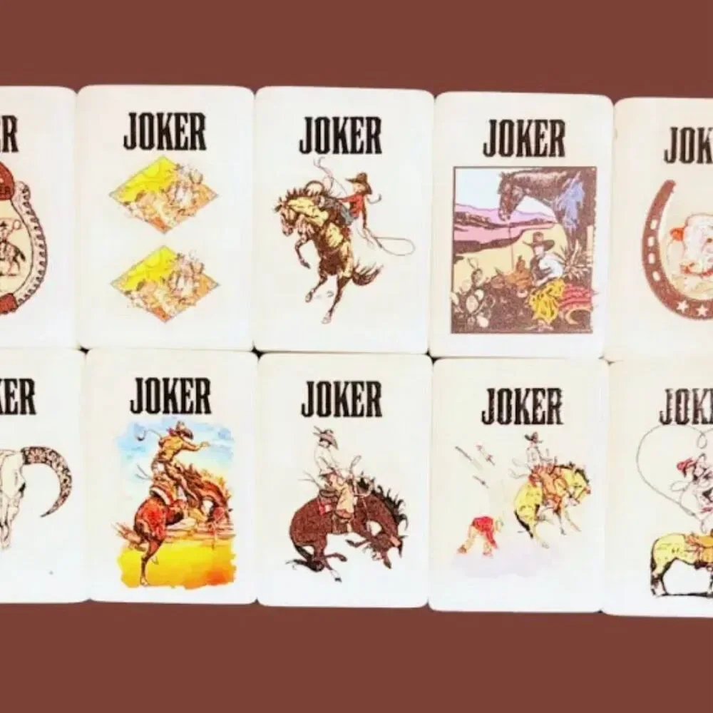 Wild & Western American Mahjong Tiles Only 160 Pc Replacement Set Cowboy Texas - Picture 8 of 13